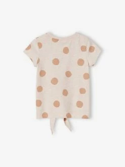 T-shirt Fille Manches Courtes Disney® Bambi Beige Chiné - Disney -cyrillus boutique t shirt fille manches courtes disney bambi 4