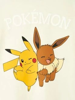 T-shirt Fille Manches Courtes Pokémon® Beige - Pokemon -cyrillus boutique t shirt fille manches courtes pokemon 2