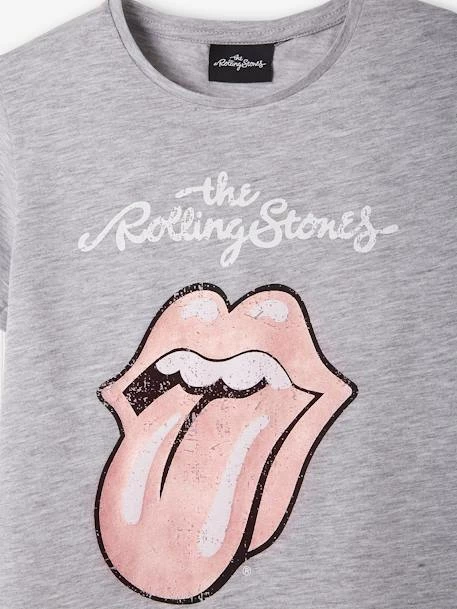 T-shirt Fille Manches Courtes The Rolling Stones® Gris Moyen Chine - Rolling Stones 3 T-shirt Fille Manches Courtes The Rolling Stones® Gris Moyen Chine - Rolling Stones – Image 3