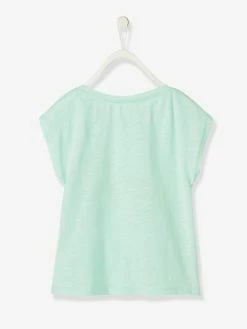T-shirt Fille Message Fantaisie Vert Clair - Vertbaudet 7 T-shirt Fille Message Fantaisie Vert Clair - Vertbaudet -cyrillus boutique t shirt fille message fantaisie 2