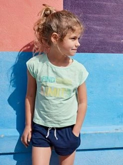 T-shirt Fille Message Fantaisie Vert Clair - Vertbaudet 8 T-shirt Fille Message Fantaisie Vert Clair - Vertbaudet -cyrillus boutique t shirt fille message fantaisie 3