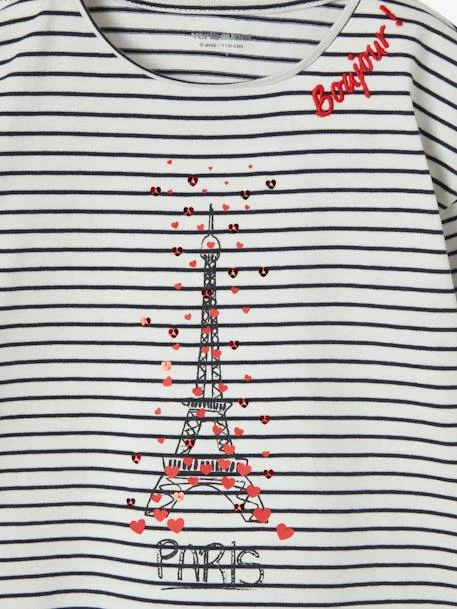 T-shirt Fille Motif City Détails Fantaisie Ivoire Imprimé - Vertbaudet 6 T-shirt Fille Motif City Détails Fantaisie Ivoire Imprimé - Vertbaudet – Image 6