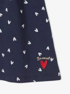 T-shirt Imprimé Manches Papillon Fille Bleu Ciel - Vertbaudet -cyrillus boutique t shirt imprime manches papillon fille 2