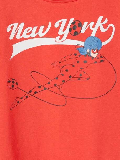 T-shirt Manches Courtes Miraculous® Fille Rouge - Miraculous 3 T-shirt Manches Courtes Miraculous® Fille Rouge - Miraculous – Image 3