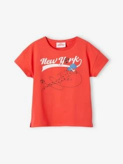 T-shirt Manches Courtes Miraculous® Fille Rouge - Miraculous