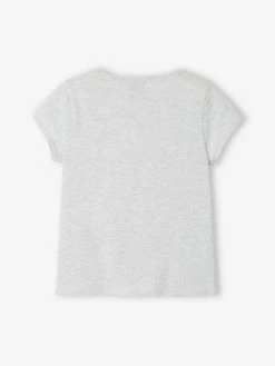 Alternative view of T-shirt Manches Courtes Snoopy Peanuts® Fille Gris - Snoopy