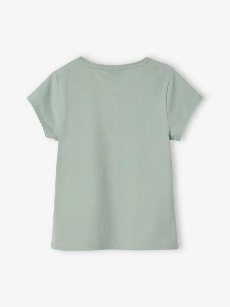 T-shirt Manches Courtes Spirit® Fille Kaki - 271 2 T-shirt Manches Courtes Spirit® Fille Kaki - 271 – Image 2