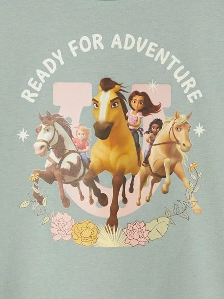 T-shirt Manches Courtes Spirit® Fille Kaki - 271 3 T-shirt Manches Courtes Spirit® Fille Kaki - 271 – Image 3