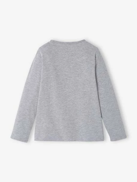 T-shirt Manches Longues Disney® Marie Les Aristochats Fille Gris Chiné - Disney 2 T-shirt Manches Longues Disney® Marie Les Aristochats Fille Gris Chiné - Disney – Image 2
