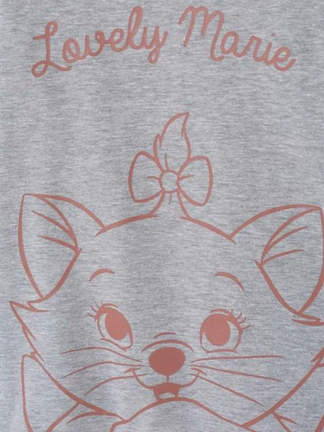 T-shirt Manches Longues Disney® Marie Les Aristochats Fille Gris Chiné - Disney 3 T-shirt Manches Longues Disney® Marie Les Aristochats Fille Gris Chiné - Disney – Image 3