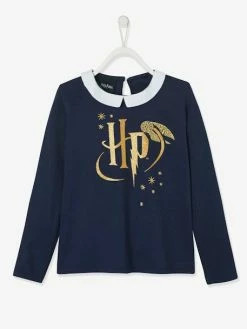 T-shirt Manches Longues Harry Potter® Fille Bleu Anime Placee - Harry Potter 8 T-shirt Manches Longues Harry Potter® Fille Bleu Anime Placee - Harry Potter -cyrillus boutique t shirt manches longues harry potter fille 2
