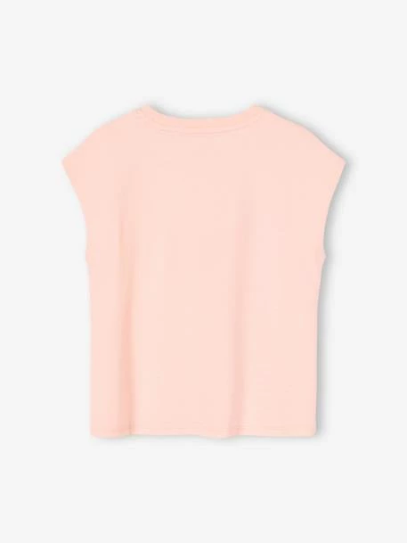 T-shirt Motif été Fille Manches épaules Rose Bonbon - Vertbaudet 5 T-shirt Motif été Fille Manches épaules Rose Bonbon - Vertbaudet – Image 5