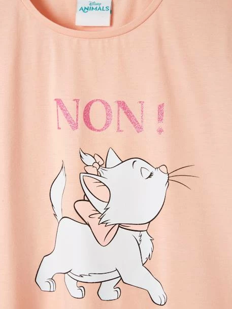 T-shirt Plumetis Disney Aristochats® Fille Rose Poudré - Disney 3 T-shirt Plumetis Disney Aristochats® Fille Rose Poudré - Disney – Image 3