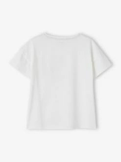 Alternative view of T-shirt Sport Motif Girly Yoga Fille Ivoire - Vertbaudet