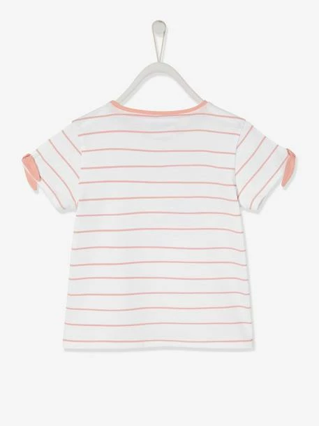 T-shirt Titi® Fille Rose Tendre Rayé - Looney Tunes 2 T-shirt Titi® Fille Rose Tendre Rayé - Looney Tunes – Image 2