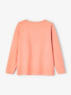 Alternative view of Tee-shirt à Message Basics Fille Rose - Vertbaudet