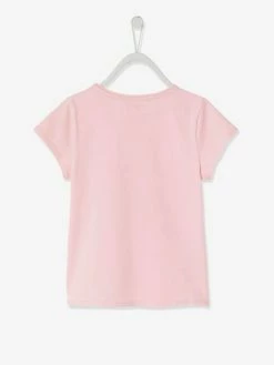 Tee-shirt Fille Family Team Collection Capsule Vertbaudet Et Studio Jonesie En Coton Bio Rose - Vertbaudet -cyrillus boutique tee shirt fille family team collection capsule vertbaudet et studio jonesie en coton bio 3