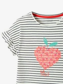 Tee-shirt Motif Fruit En Encre Gonflante Fille Rose Imprimé - Vertbaudet 9 Tee-shirt Motif Fruit En Encre Gonflante Fille Rose Imprimé - Vertbaudet -cyrillus boutique tee shirt motif fruit en encre gonflante fille 3