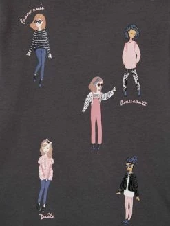 Tee-shirt Motif "girly" à Sequins Fille Rose Foncé - Vertbaudet 8 Tee-shirt Motif "girly" à Sequins Fille Rose Foncé - Vertbaudet -cyrillus boutique tee shirt motif girly a sequins fille 2