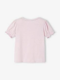 Alternative view of Tee-shirt Motif Irisé Fille Lilas - Vertbaudet